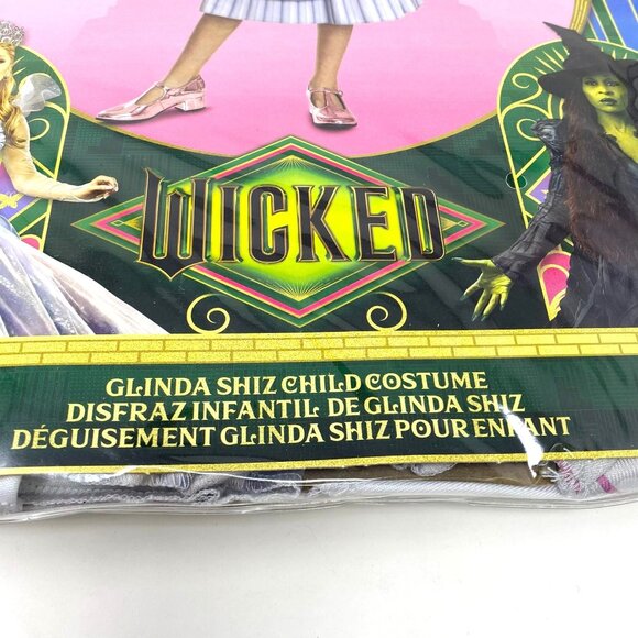 NBCUniversal Girls' Wicked the Musical Glinda Upland Shiz Classic Costume Dress - Picture 4 of 13